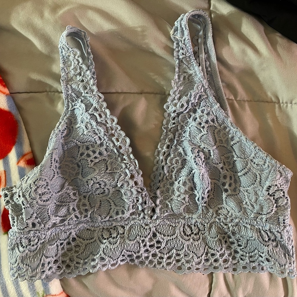 aerie Lace Bralette in Light Lavender
